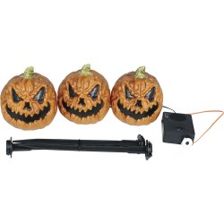  3 Halloweenpumpor - Ljus &amp; Ljud