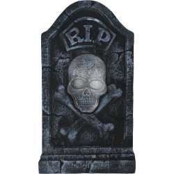 Piratgravsten med Ljus och Ljud 