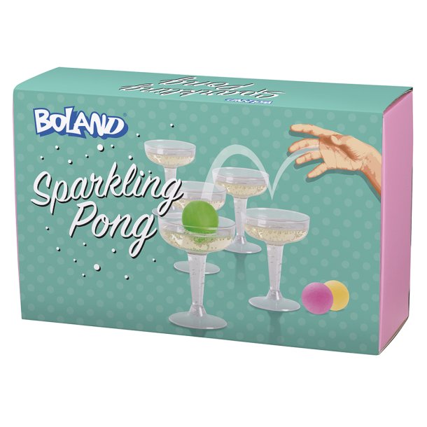 Sparkling pong drikkespil