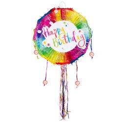 Pull pi�ata 'Happy Birthday'