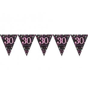 30 r banner Sparkling pink