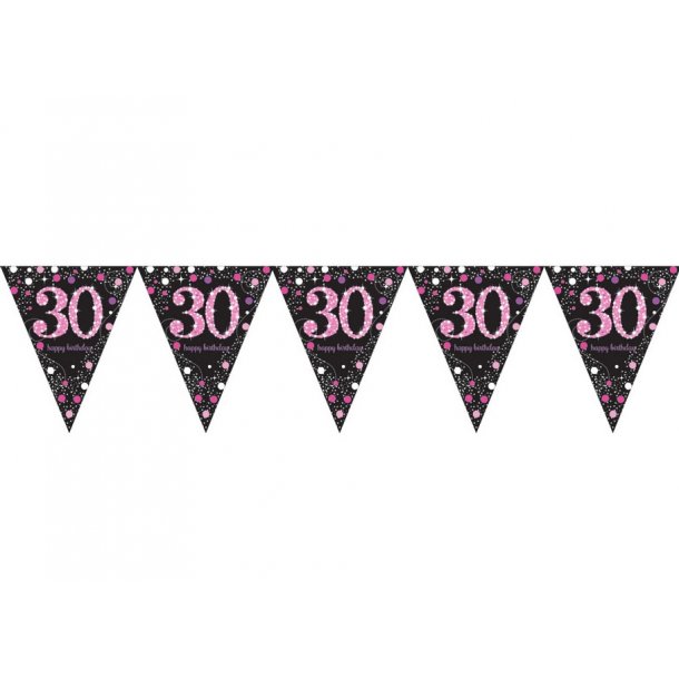 30 r banner Sparkling pink