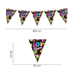 80r Flagggirlang