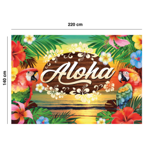 Aloha Backdrop banner