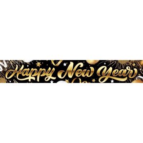 Happy new year banner - 290x50cm
