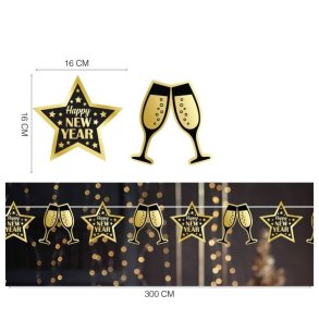 Happy new year guirlande
