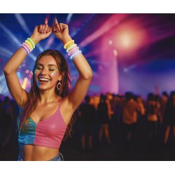 Neon Lysarmband � 15-pack