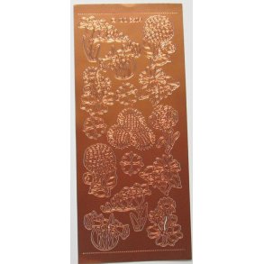 Stickers med ass. blomster