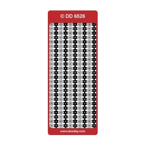 Klbeark med blomsterlngder, guld