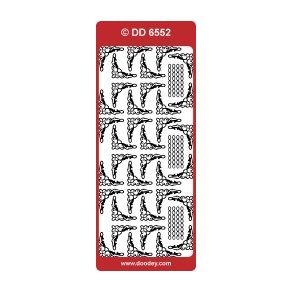 Stickers med hjrner og lkker