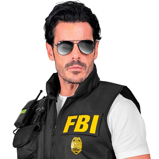 FBI Polisbricka i Metall