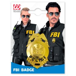 FBI Polisbricka i Metall
