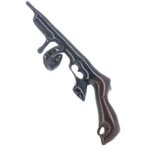 Uppbl�sbar pistol svart - 75cm