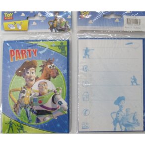Toy story, inbjudningar 5p