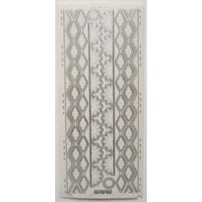 Klare stickers med ass. lngder