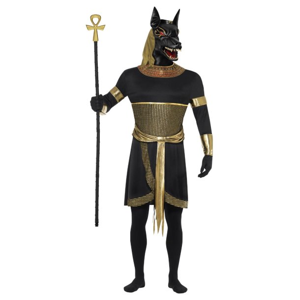 Anubis kostym med mask