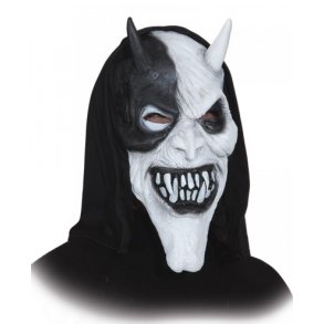 Dmon maske sort/hvid