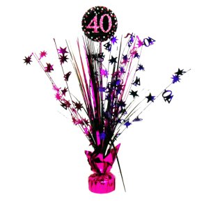 40 r Centerpiece i Sparkling Pink