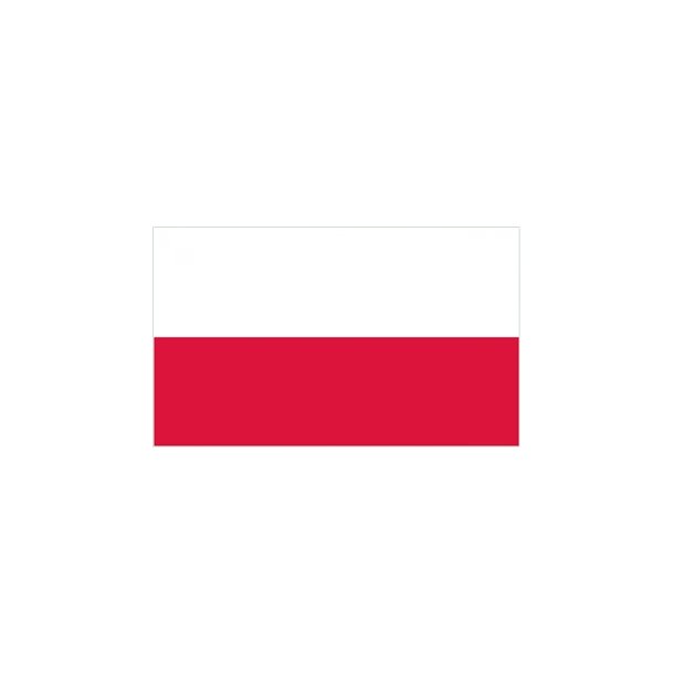 Papirflag Polen p pind, A4