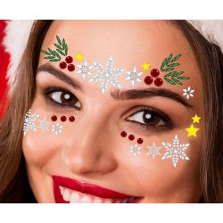 Ansikts dekoration - jul
