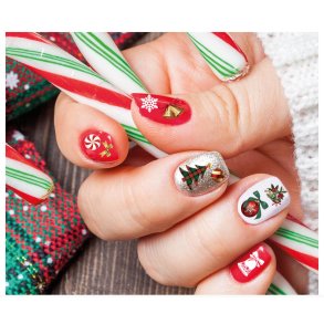 Jule neglestickers - Christmas