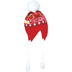 Strikket tophue Rudolph