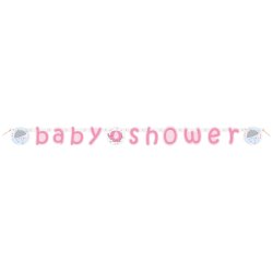 Babyshower Banner  lyserd 1,60 mm