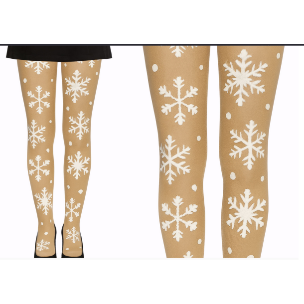 Str�mpebukser med snefnug