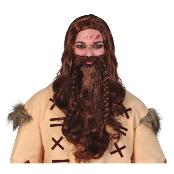 Viking paryk og fuldsk�g