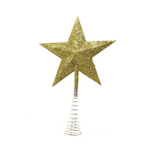 Julgransstjrna - glitterguld