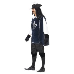 Musketer kostume i mrkebl