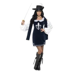 Musketeer kostume navybl