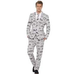 Jacket set Moustache maskeraddrkt GR