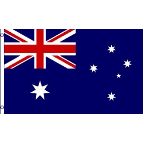 Papirflag Australien p pind, A4