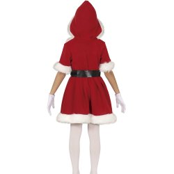 Julklnning med huva -Santa Girl 
