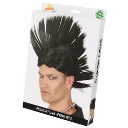 Sort punkparyk mohawk