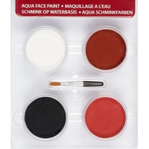 Ansigtsmaling kit - Halloween-Pirat