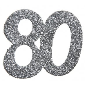 Tal konfetti stor 80 SLV