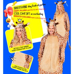Giraf Kostume Deluxe