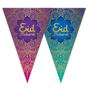 Eid Mubarak flagga banner
