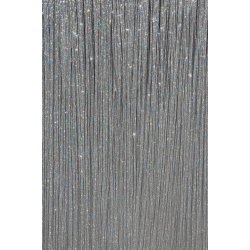 Silver Glitter H�rextensions � 3 st