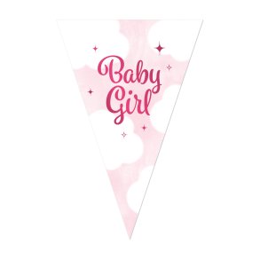 Baby Girl Flaggbanderol
