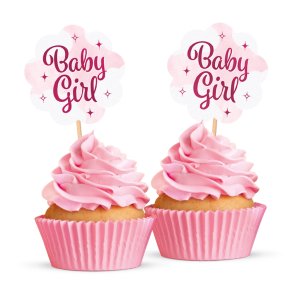 Baby Girl T�rtpicks i rosa
