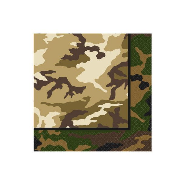 Camouflage servietter