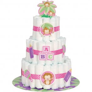 Blekage kit, Rosa till flicka , babyshower eller dop