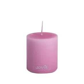 Bloklys i lyserd lille