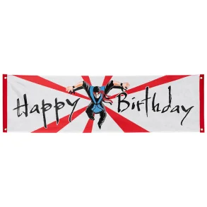 Ninja HAPPY BIRTHDAY Banner