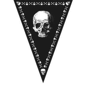 Flagbanner Skull