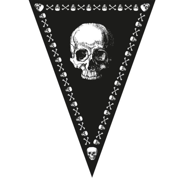 Flagbanner Skull