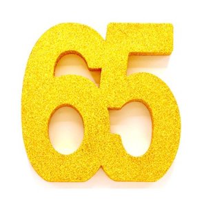 65 r Bordsdekoration guld